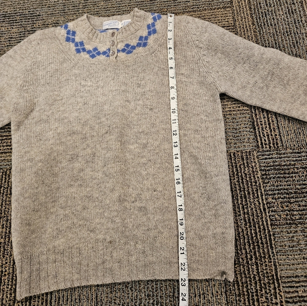 Norther Isles Wool Sweater Size 40 - Picture 5 of 7